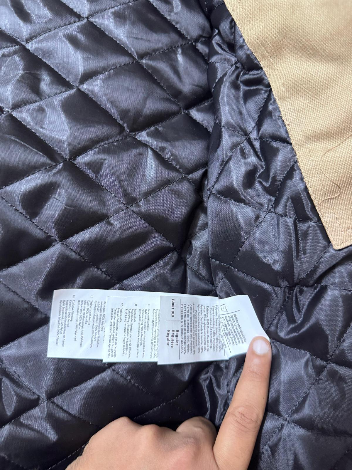 Carhartt Reworked light brown hooded jacket