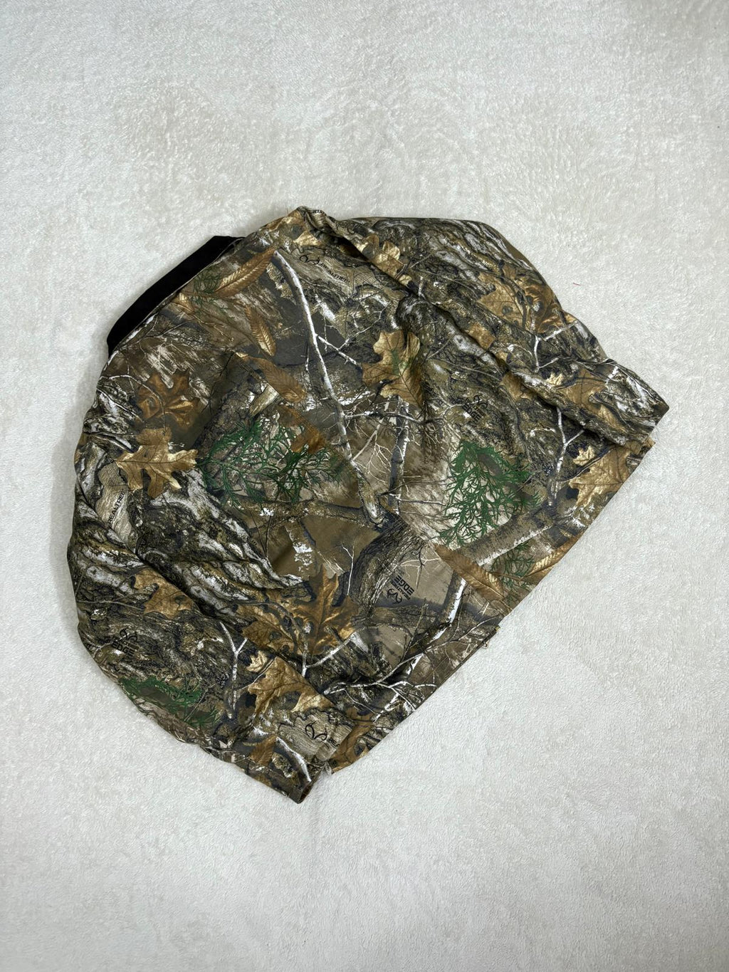 Carharrt Reworked Camo Coat Corduroy Collar