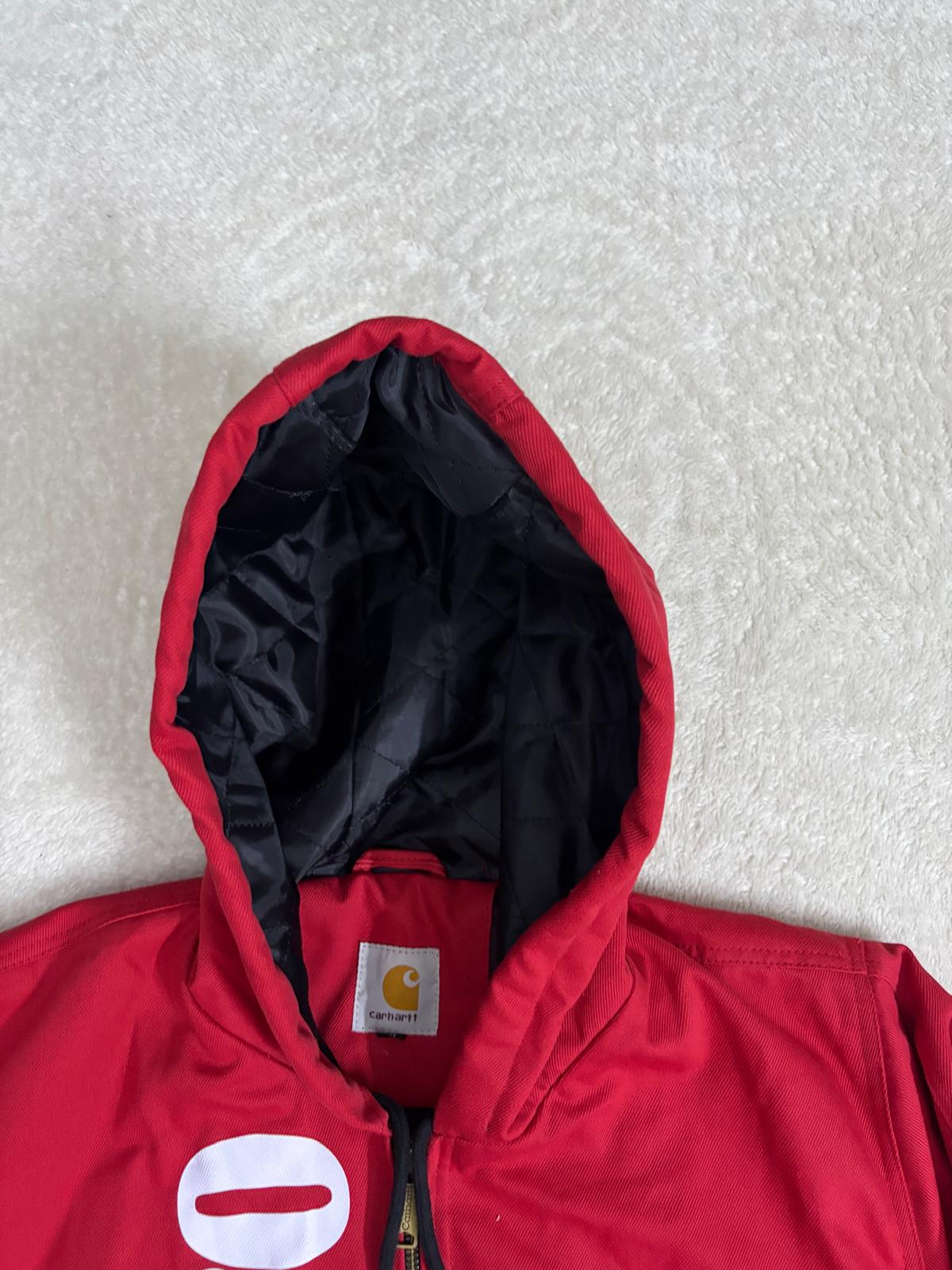 Carhartt x Marlborough Reworked Red Hooded Jacket