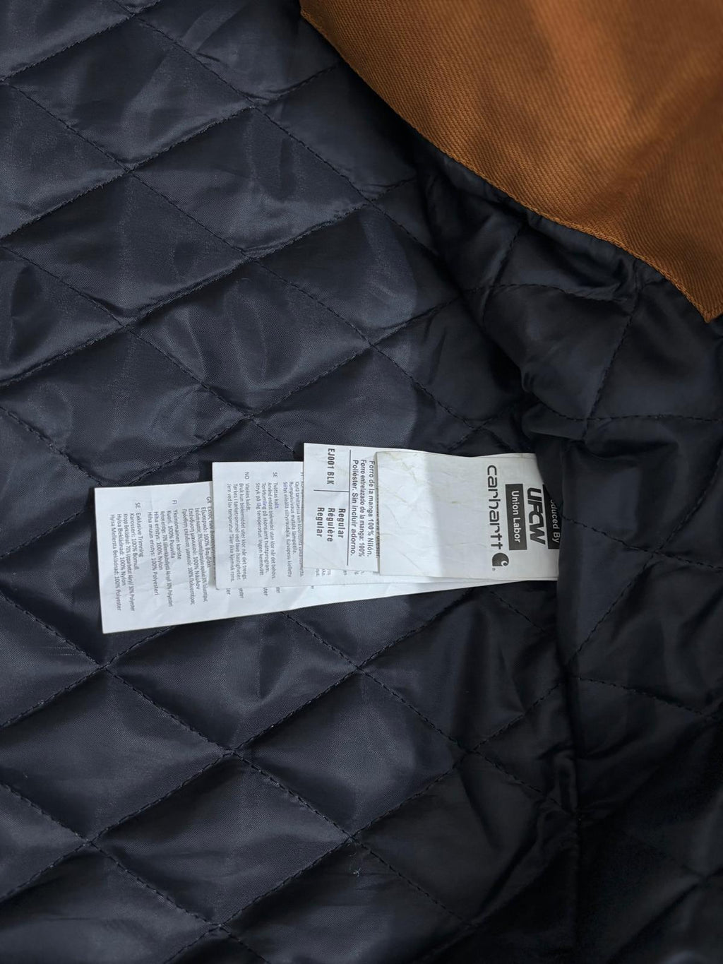 Carhartt Reworked Large Detroit jacket